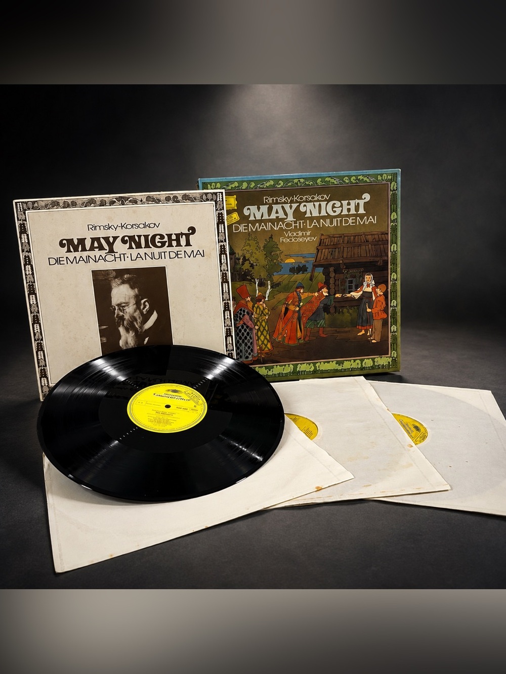 Rimsky-Korsakov May Night 3 LP Box Set DG 2709 063 Fedoseyev 1976 Opera